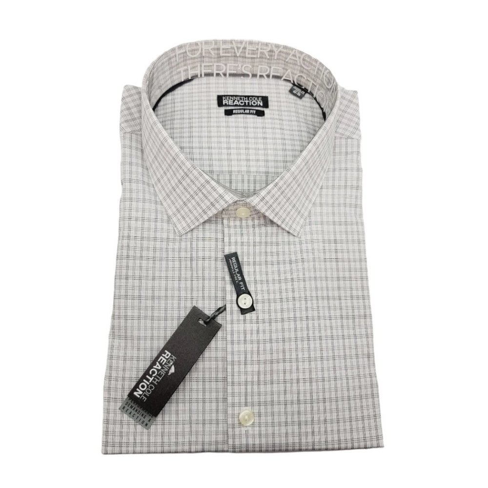 Kenneth Cole Reaction - Long Sleeve Shirt - NWT - Regular Fit 17‎ 1/2 32-33